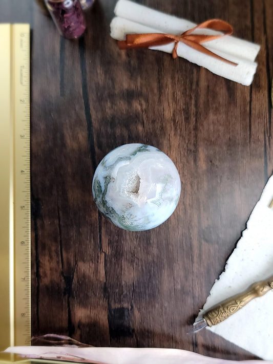 Moss Agate Sphere